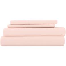 Pink - Queen Bed Sheets Becky Cameron Ultra-Soft Deep Pocket Pink (25.4x10.2cm)