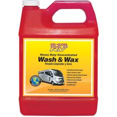 Car Waxes Premium Gel-Gloss Wash Wax Gallon