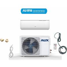 Air Conditioners AUX 12,000 BTU 1-Ton Ductless Mini Split Air Conditioner with Heat Pump 230-Volt, White