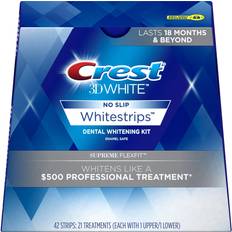 Crest whitening strips Crest 3D Whitestrips Supreme Bright Dental Whitening Kit 24-pack