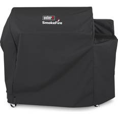 Weber BBQ Accessories Weber Premium Polyester Grill Cover For SmokeFire EX6 36-Inch Pellet Grill 7191 - Black