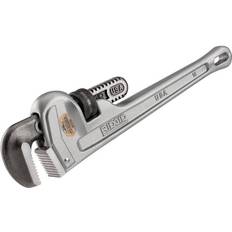 Ridgid 14 in. Aluminum Straight Pipe Wrench Threads Pipe Wrench