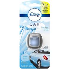 Car Air Fresheners Febreze Car Odor-Eliminating Air Freshener Vent Clip Linen & Sky