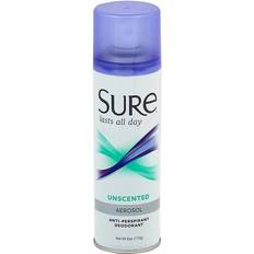 Sure Deodorants Sure Aerosol Unscented Anti-Perspirant & Deo Spray 6oz