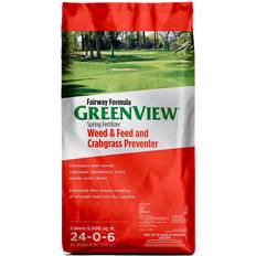 GreenView Plant Nutrients & Fertilizers GreenView Fairway Formula Spring Fertilizer Weed and Feed and Crabgrass Preventer 18lbs 5000sqft