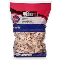 Weber Smoke Dust & Pellets Weber Firespice Hickory All Natural Hickory Wood Smoking Chips 192 cu