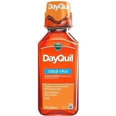 Cold medicine without acetaminophen Vicks DayQuil Cold & Flu Relief Liquid - Acetaminophen
