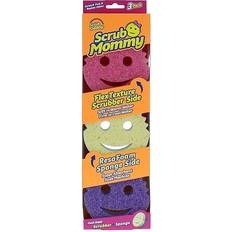 Scrub Daddy Dual-Sided Sponge and Scrubber- Scrub Mommy Dye Free, 1 Count 