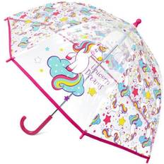 Transparent Paraplyer Childrens/Kids Unicorn Dreams Dome Umbrella