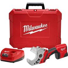 Battery Electric Sheet Metal Cutters Milwaukee M12 12V Lithium-Ion Kit Case