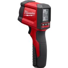 Thermometers Milwaukee Laser Temperature Gun Infrared 10:1 Thermometer