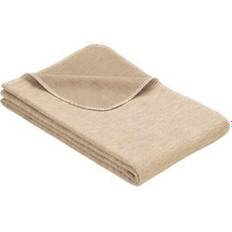 Bettüberzüge Ibena Wool Blanket Blanket Bettüberzug Beige (200x140cm)