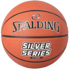 7 Basketballer Spalding Silver Series Basketball Ball Orange 7