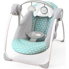 Kunststoff Babyschaukeln Ingenuity Swingity Easy-Fold Portable Baby Swing