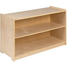 Flash Furniture Storage Flash Furniture Hercules Wooden 2 Section School Classroom Storage