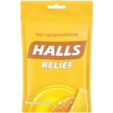 Cadbury Halls Honey-Lemon Cough Drops, Honey Lemon, Box Of