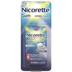Nicorette Medicines Nicorette 4mg Stop Smoking Aid Nicotine Gum Ice