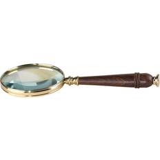 Forstørrelsesglass & Lupes Authentic Models Cersei Honey Brass/Distressed French Magnifier, Honey & Brass/Distressed French finish