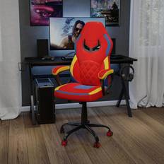 Yellow Gaming Chairs Flash Furniture Ergonomic Adjustable Office Computer Chair, Red