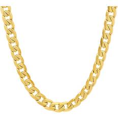 Steeltime Cuban Chain Necklace - Gold