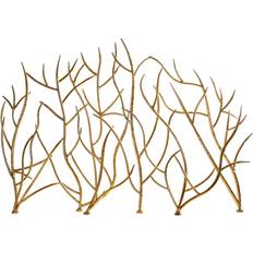 Uttermost Gold Branches Gold Fireplace Screen