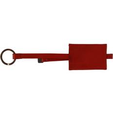 Costume National CâNâC Branded Logo Keyring Keychain red OS