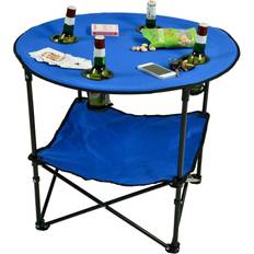 Picnic at Ascot Travel Folding Table In Royal Blue Royal Blue Table