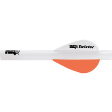 Outdoor Sports New Archery Products QuickFletch 2' Twister Vanes Orange White/Orange