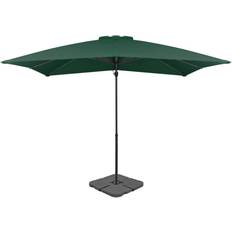 Parasoll vidaXL Outdoor Umbrella with Portable Base Green Green