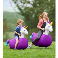 Hoppers Inflatable Ride-On Hop 'n Go Unicorns, Set of 2