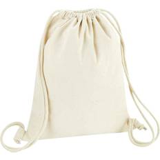 Westford Mill Revive Recycled Drawstring Bag (One Size) (Natural)