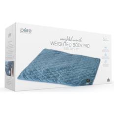Body pillow Pure Enrichment Large Weighted Heated Pad Blue