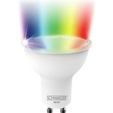Mehrfarbig Leuchtmittel Schwaiger HAL550 LED Lamps 6W GU10