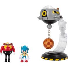 Sonic Toys Sonic Egg Mobile Battle Set with Sonic & Dr Eggman