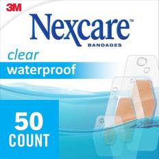 Foot Plasters 3M Nexcare Waterproof Bandages 50-pack