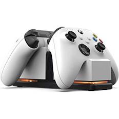 Xbox series x charge Gaming Accessories Dual Charging Station for Xbox Series X|S - White