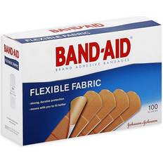 First Aid Band-Aid Flexible Fabric 100-pack