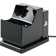 Charging Stations PowerA PS4 Charging Stand - DUALSHOCK 4 Wireless Gaming Controller Charger with Snap-Down Charging Gaming Accessories & Attachments