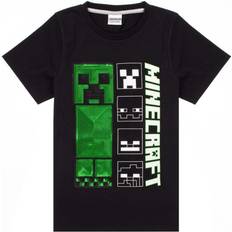Minecraft Boy's Short Pyjama Set - Black/Green/Grey
