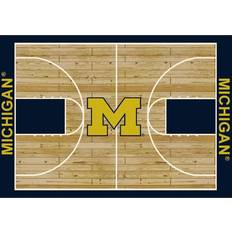 Imperial Michigan Wolverines Courtside Rug