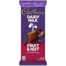Cadbury Confectionery & Cookies Cadbury Dairy Milk Fruit & Nut Chocolate Candy Bar 3.5oz