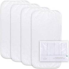 The Peanutshell Changing Pads The Peanutshell 4-Pack Changing Pad WP Liners, White, Large