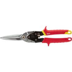 Scissors Milwaukee 11.5 in. Forged Alloy Straight Aviation Sheet Metal Cutter