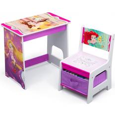 Green desk chair Delta Children Disney Princess Kids Wood Desk & Chair Set