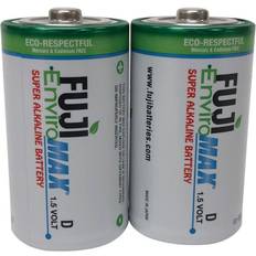 Fujifilm Batteries & Chargers Fujifilm 4100BP2 EnviroMax D Super Alkaline Batteries, 2 pk