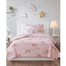 Bed Set on sale Mi Zone Kids Alicia Full 8-Pc. Rainbow with Metallic Printed Stars Complete Bed Sheet Set
