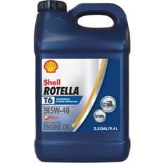 Shell Motor Oils Shell Rotella T6 Full Synthetic 5W-40 Diesel Engine Oil Motor Oil