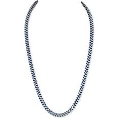 Esquire Foxtail Chain Necklace - Silver