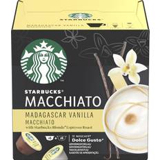 Starbucks Matvarer Starbucks MADAGASCAR VANILLA MACCHIATO KAFFEKAPSLER BY NESCAFE DOLCE GUSTO