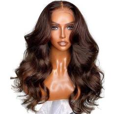 Lace front wig Alipear Lace Front Wigs #4 Dark Brown